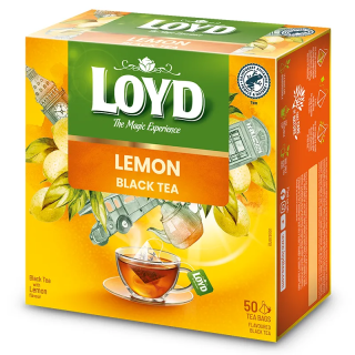 Herbata czarna Loyd Lemon Black Tea 50 torebek