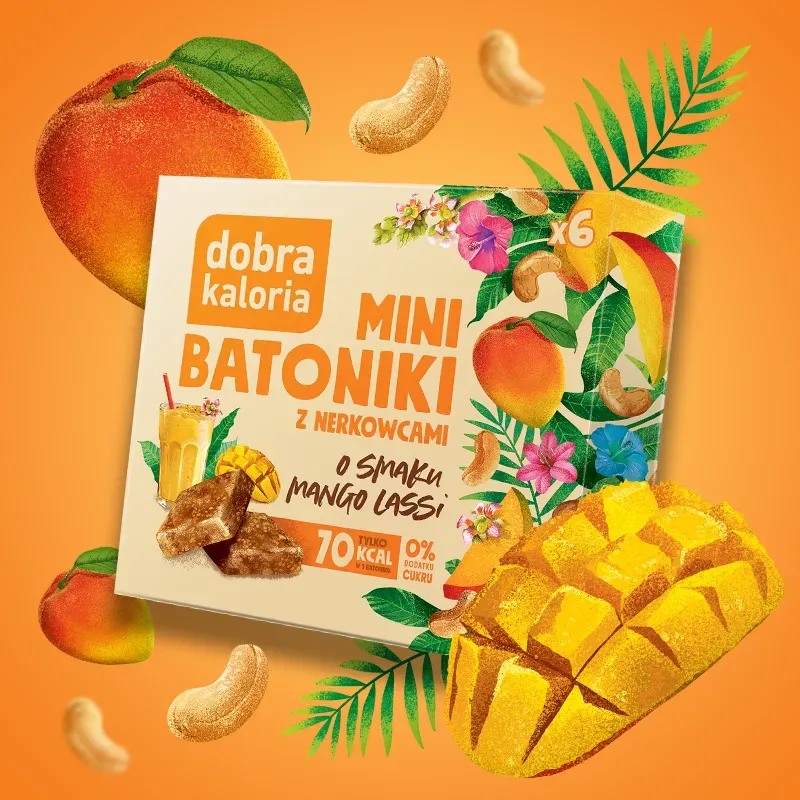 Mini Batoniki o smaku Mango Lassi