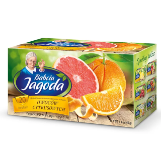 Babcia Jagoda Citrus Fruit Tea, 20 bags