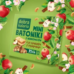Mini Batoniki o smaku Szarlotki z Cynamonem