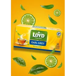 Loyd Earl Grey black tea, 25 bags