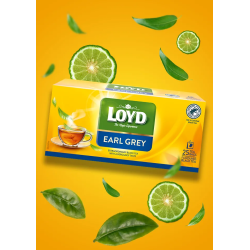 Herbata czarna Loyd Earl Grey 25 torebek