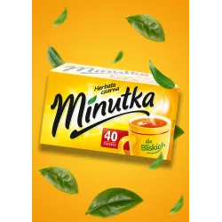Herbata czarna Minutka 40 torebek