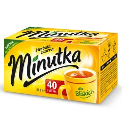 Minutka black tea, 40 bags