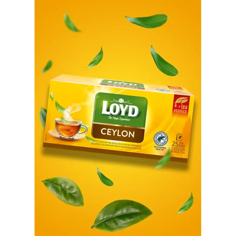 Loyd Ceylon Black Tea, 25 bags