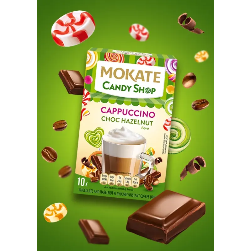 Cappuccino Candy Shop – Nut Flavour