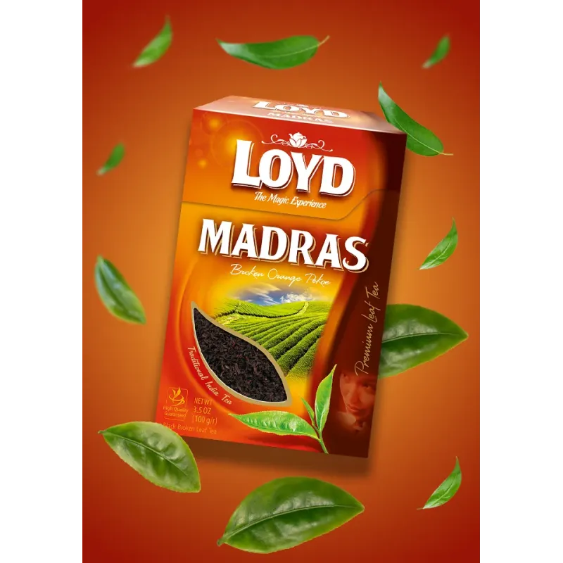 Herbata czarna liściasta Loyd Madras 100 g