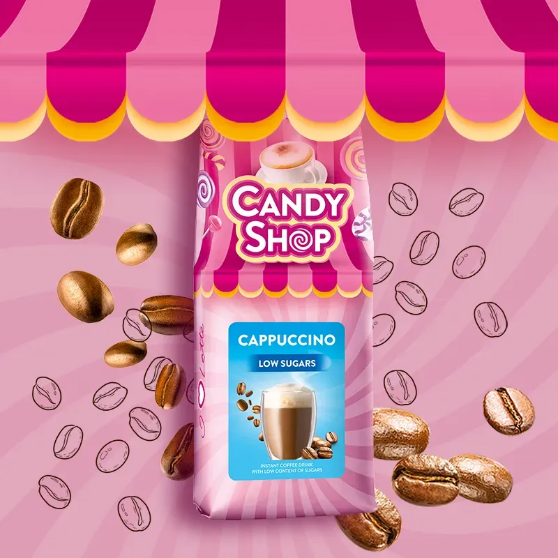 Cappuccino Candy Shop Low Sugars 400 g