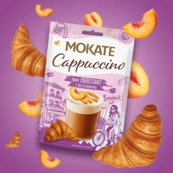 Cappuccino Mokate o smaku Croissant z brzoskwinią 25g
