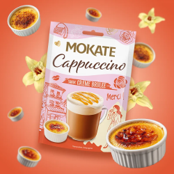 Cappuccino Mokate o smaku Creme Brulee 25g
