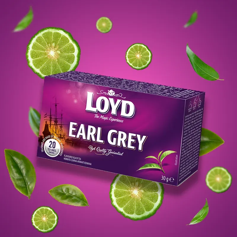 Herbata czarna Loyd Earl Grey 20 torebek