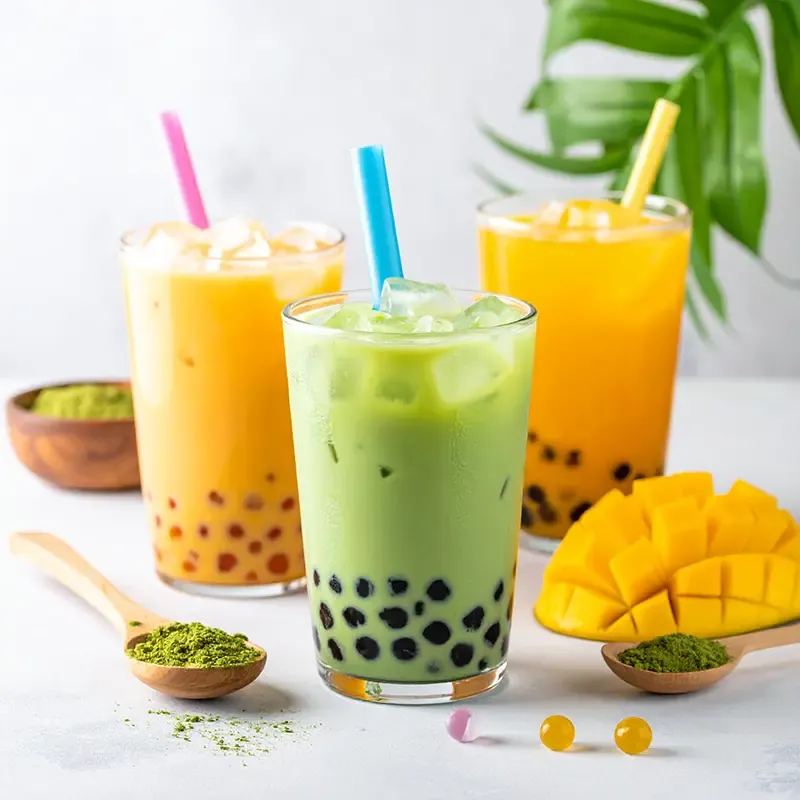 BUBBLE MATCHA-MANGO 20 PORCJI * 1 ZESTAW