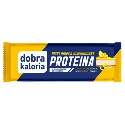 Naturalny Baton Proteinowy IG MCT Lemon Cheesecake Bez Cukru Dobra Kaloria
