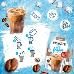 Mokate Classic Iced Coffee, 12 sachets, Ice Frappé