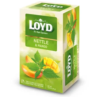 Loyd Mango-flavoured Nettle Fruit and Herbal Tea, 20 bags