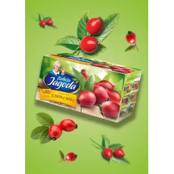 Herbatka owocowa Babcia Jagoda Dzika róża 20 torebek