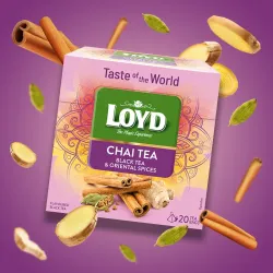 Herbata czarna Loyd Taste of The World Chai Tea 20 torebek