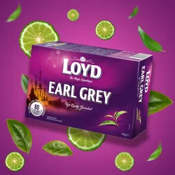 Loyd Earl Grey black tea, 80 bags