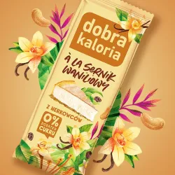 Baton z nerkowców o smaku Sernika Waniliowego 35g