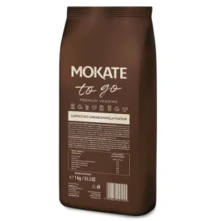 CAPPUCCINO MOKATE TO GO KARMEL & WANILIA VENDING 1 KG
