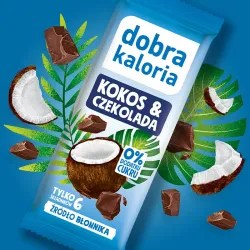 Baton kokos & czekolada 33g Dobra Kaloria