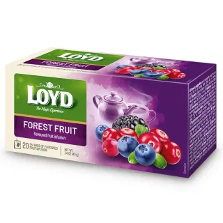 Loyd Forest Fruits Fruit Tea, 20 bags