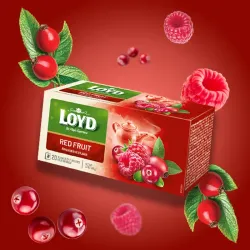 Loyd Red Fruits Fruit Tea, 20 bags