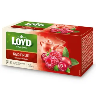 Loyd Red Fruits Fruit Tea, 20 bags