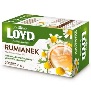 Herbatka ziołowa Loyd Rumianek 20 torebek