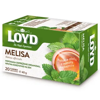 Loyd Lemon Balm Herbal Tea, 20 bags