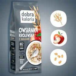 Royal porridge with apples