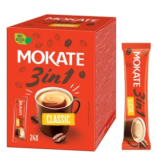 Napój kawowy Mokate 3w1 Classic BOX 24 saszetki
