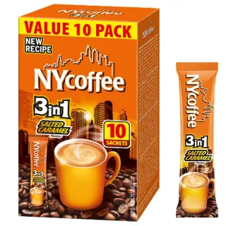 NYC 3-in-1 Salted Caramel Instant Coffee
