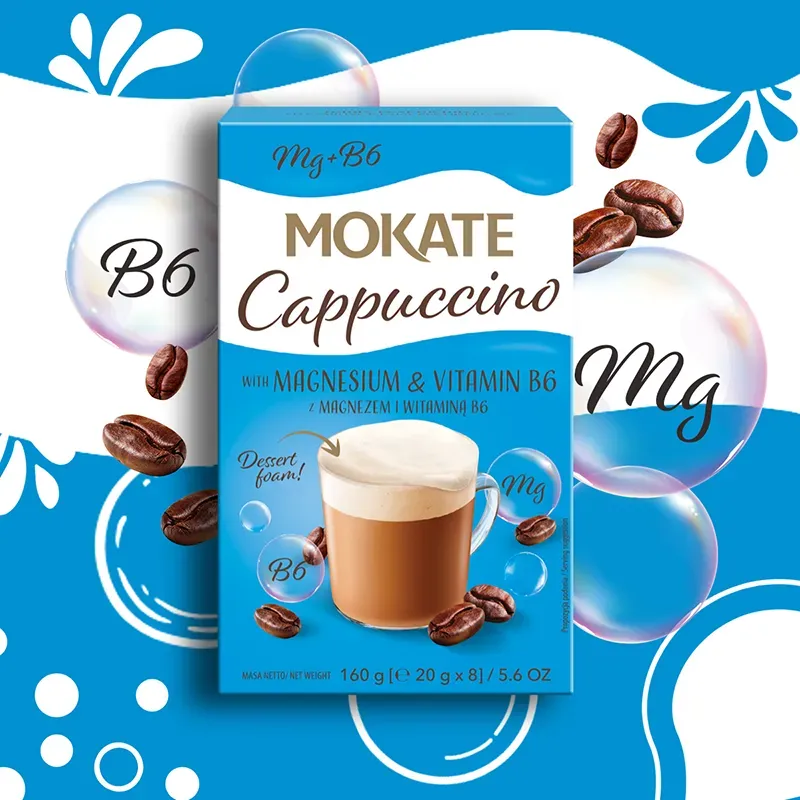 Mokate Cappuccino with Magnesium 160 g