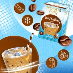 Kawa mrożona Mokate Gold Iced Coffee o smaku mocha 8 saszetek