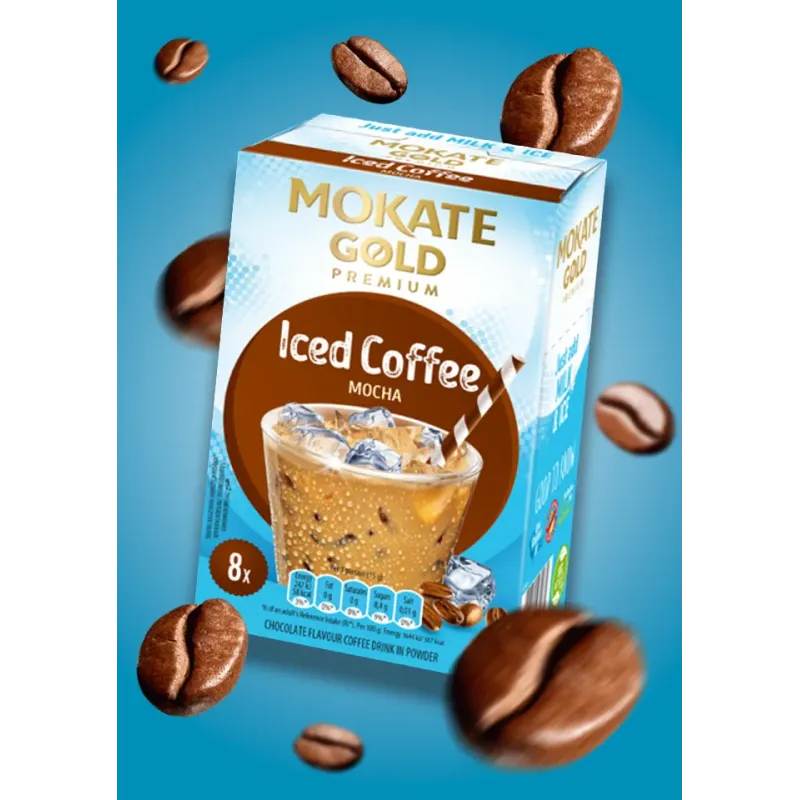 Mokate Gold Iced Coffee, mocha flavour, 120 g
