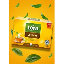 Loyd Ceylon Black Tea, 50 bags