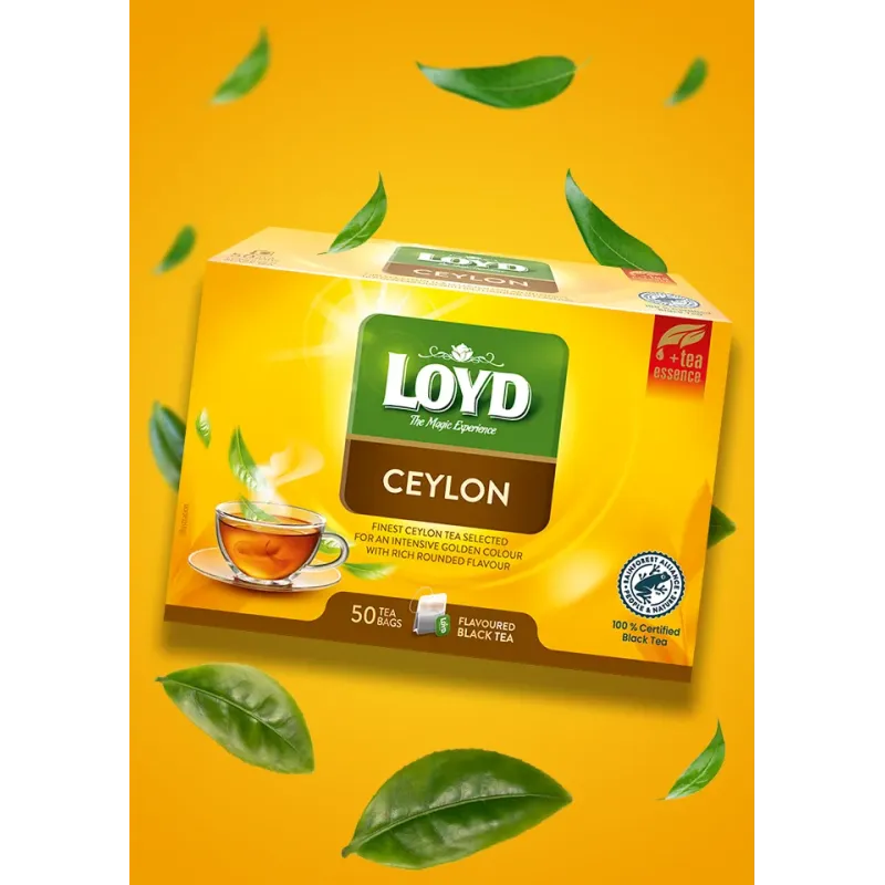 Herbata czarna Loyd Ceylon 50 torebek
