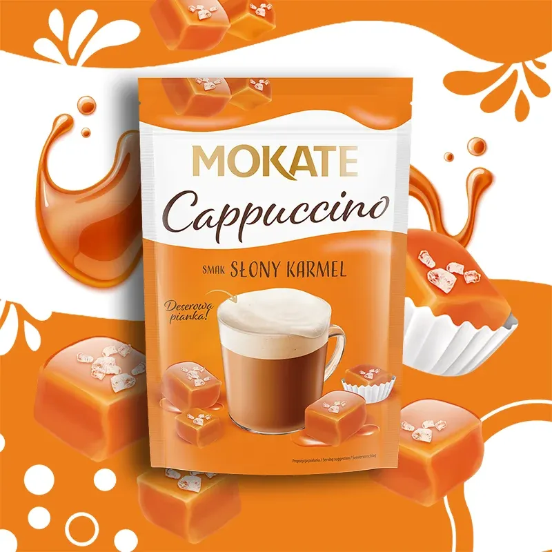 Cappuccino Mokate o smaku Słonego Karmelu 110 g