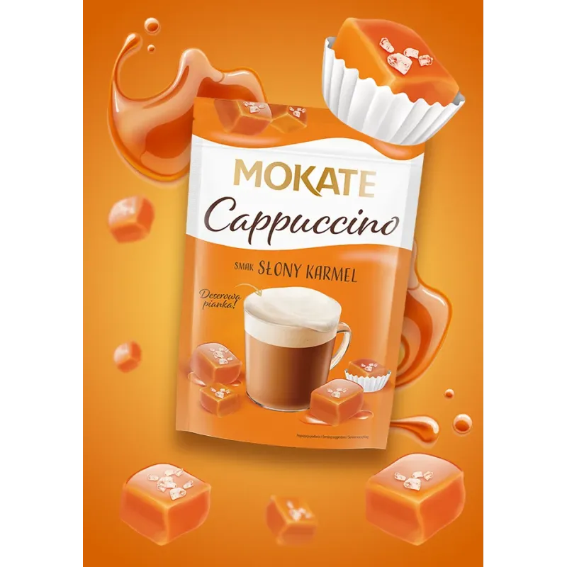 Cappuccino Mokate o smaku Słonego Karmelu 110 g