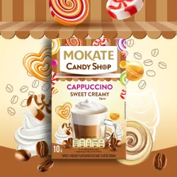 Cappuccino Candy Shop Słodka śmietanka 10 saszetek