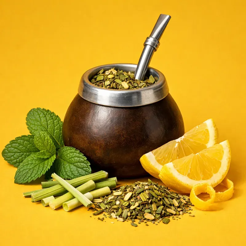 Loyd Taste of The World Yerba Mate with Mint, Lemongrass and Lemon Peel – 20 tea bags