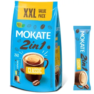Napój kawowy Mokate 2w1 Classic 24 saszetki Torba XXL