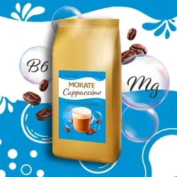 Mokate Magnesium + Vitamin B6 Cappuccino Coffee 800g