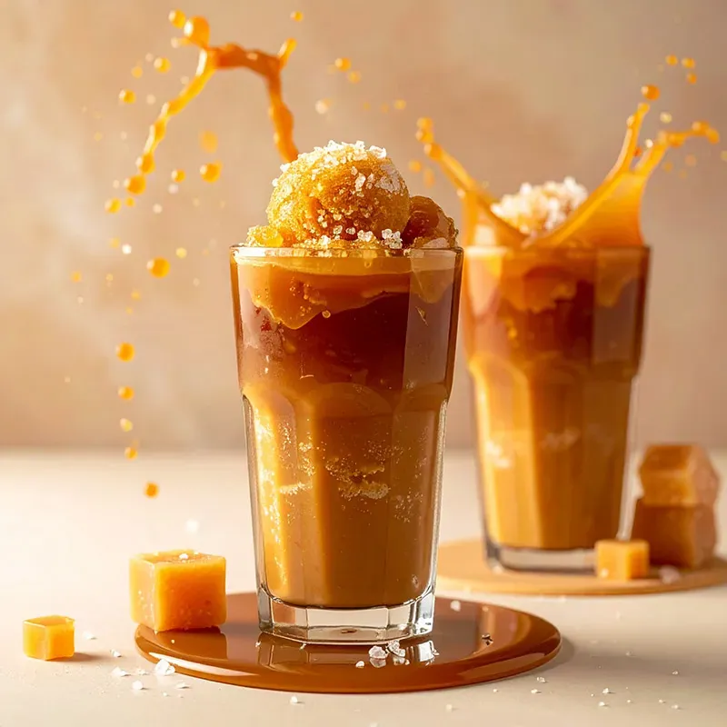 Shake o smaku słonego karmelu Mokate to go 1kg