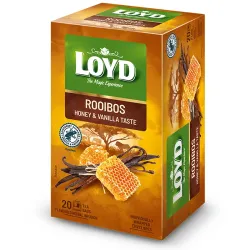 Loyd Rooibos Tea with Honey and Vanilla, 20 bags