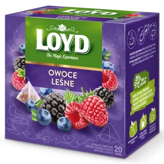 Herbatka owocowa Loyd Owoce Leśne 20 torebek