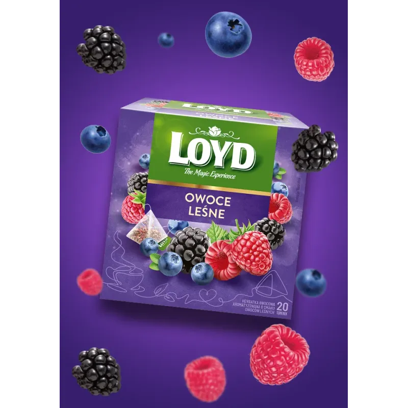 Loyd Forest Fruits Fruit Tea, 20 bags