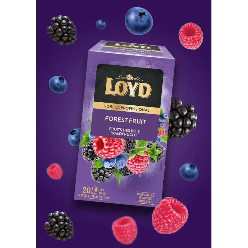 HORECA Loyd Forest Fruit Tea, 20 bags