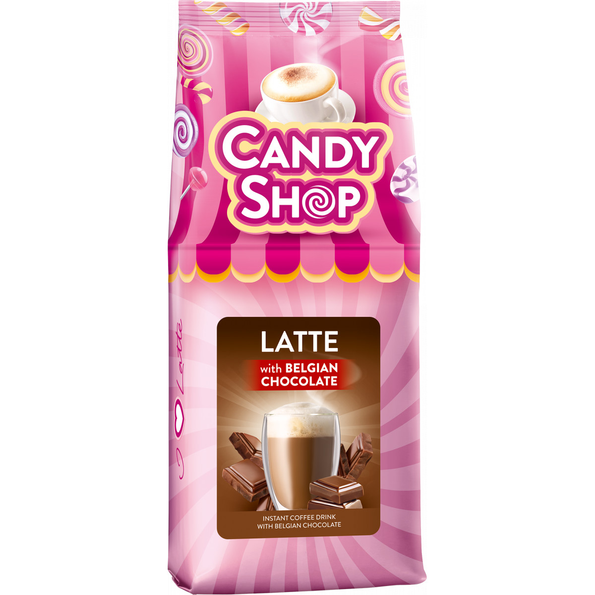 Latte Candy Shop z Belgijską Czekoladą 400 g